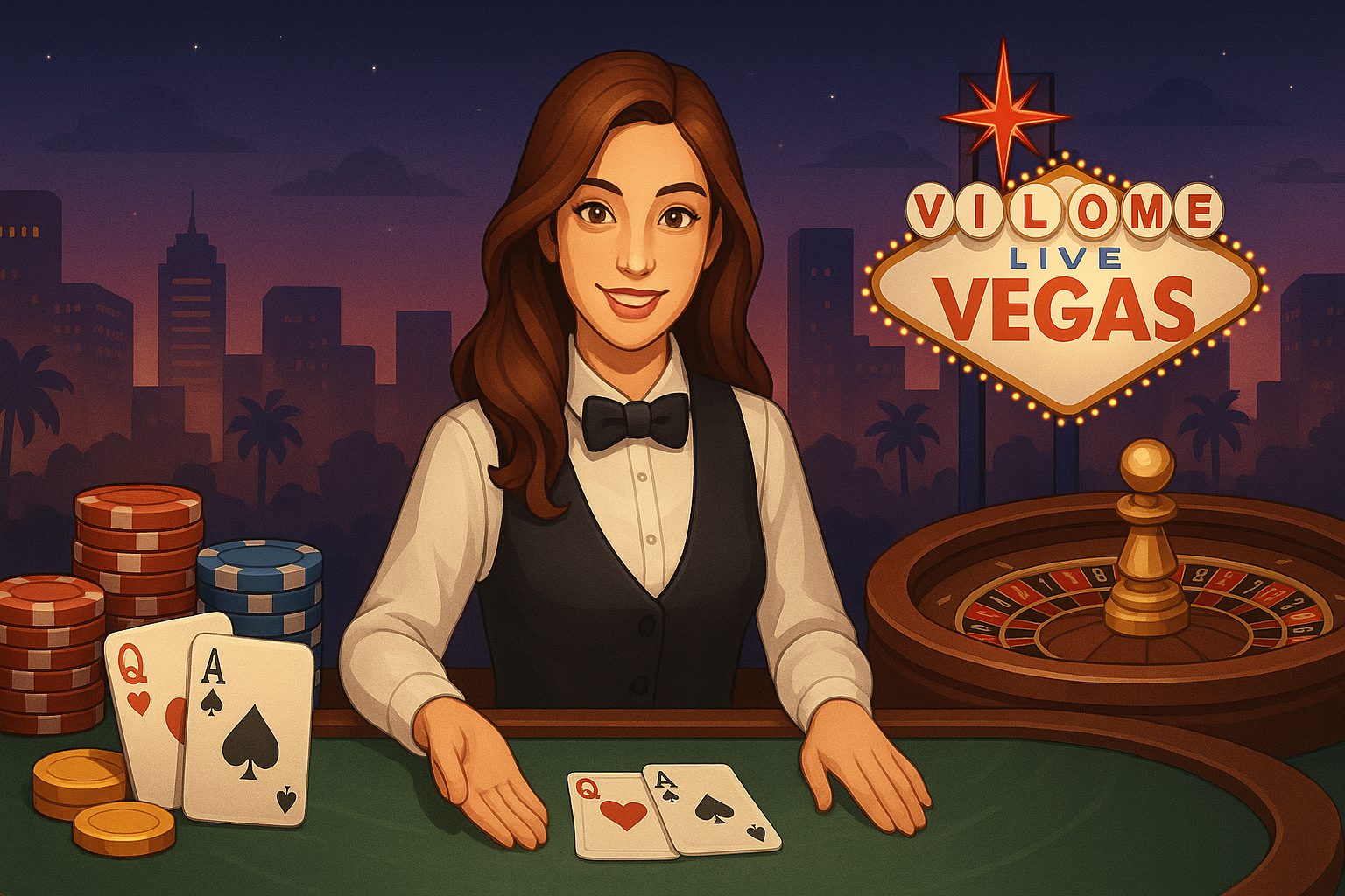 Casino Live en Direct - Croupiers professionnels